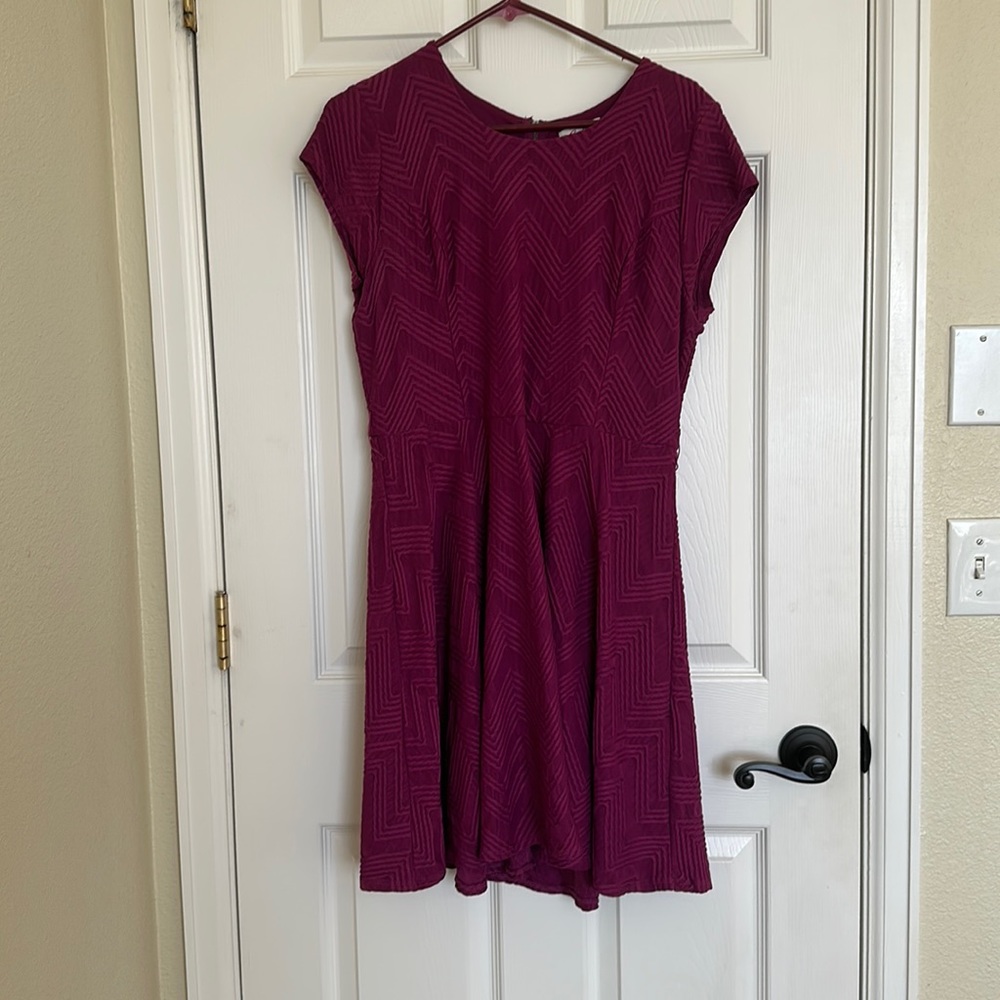 Dark pink/ purple dress